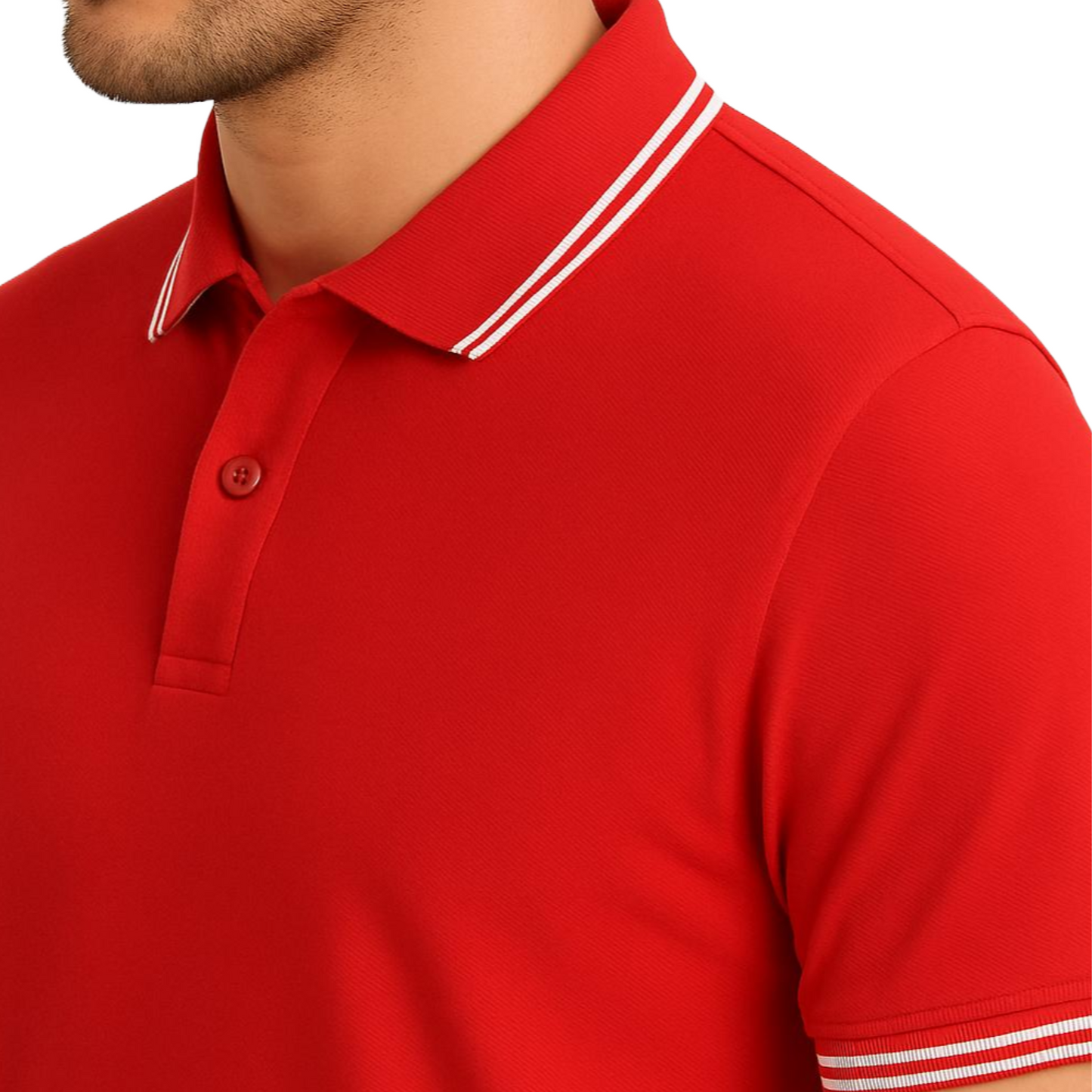 Red Polo Edition Sports Wear