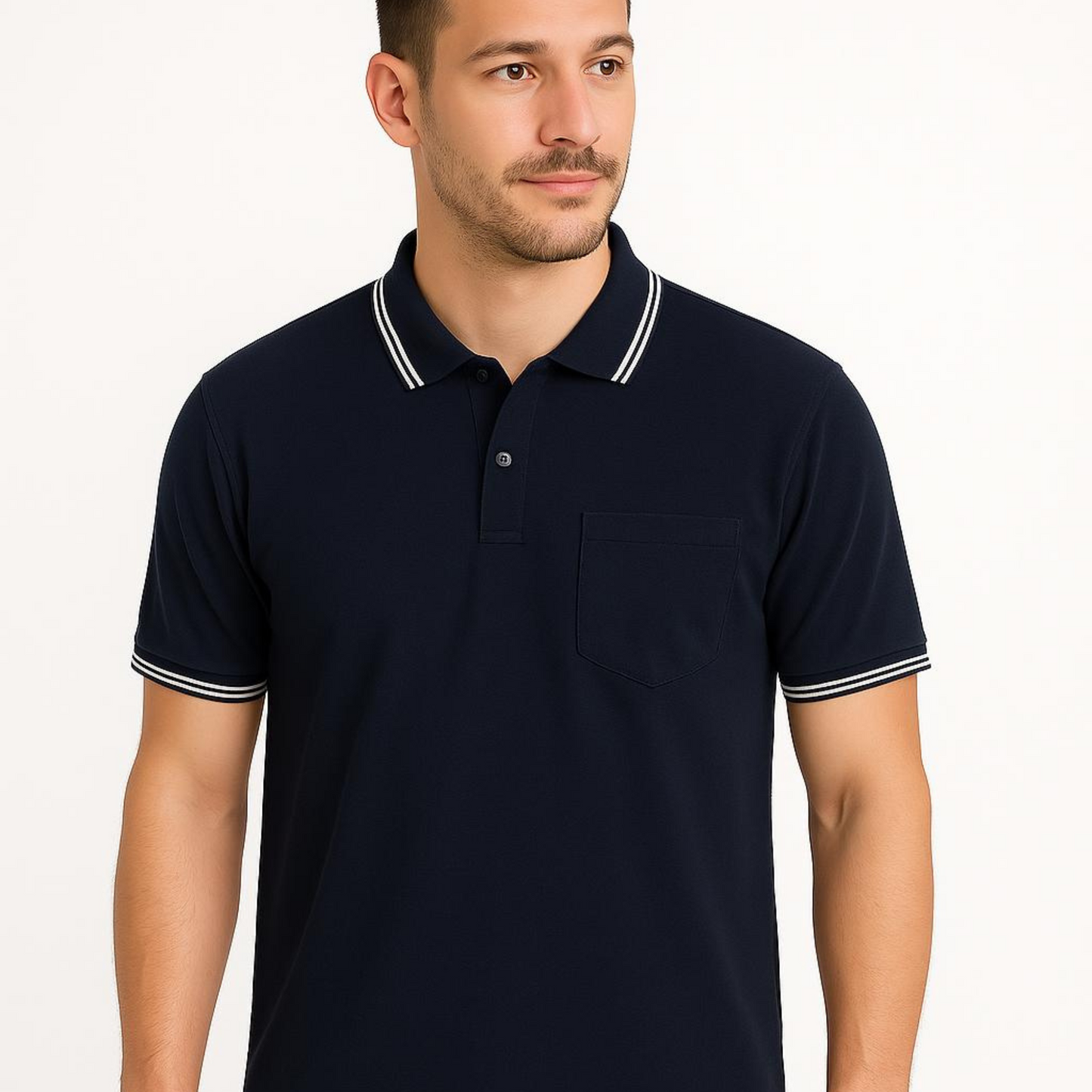 Black Polo T-Shirt