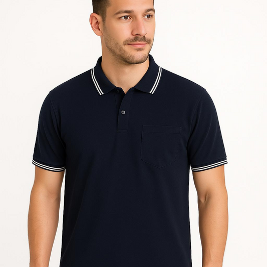Black Polo T-Shirt