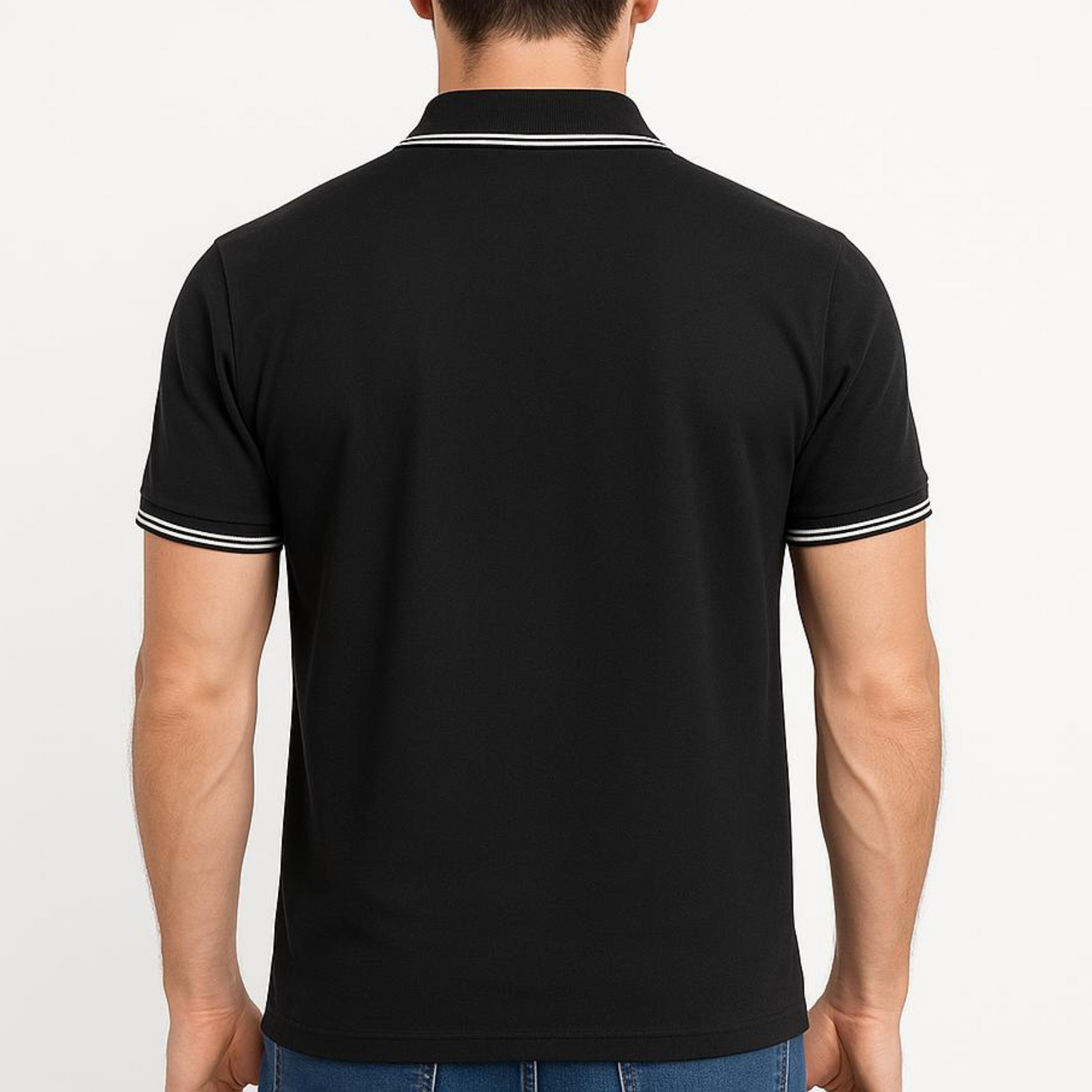 Black Polo T-Shirt