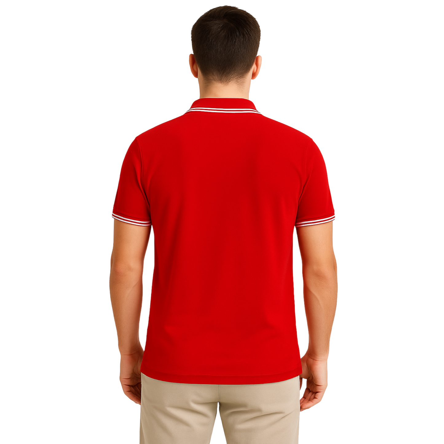 Red Polo Edition Sports Wear