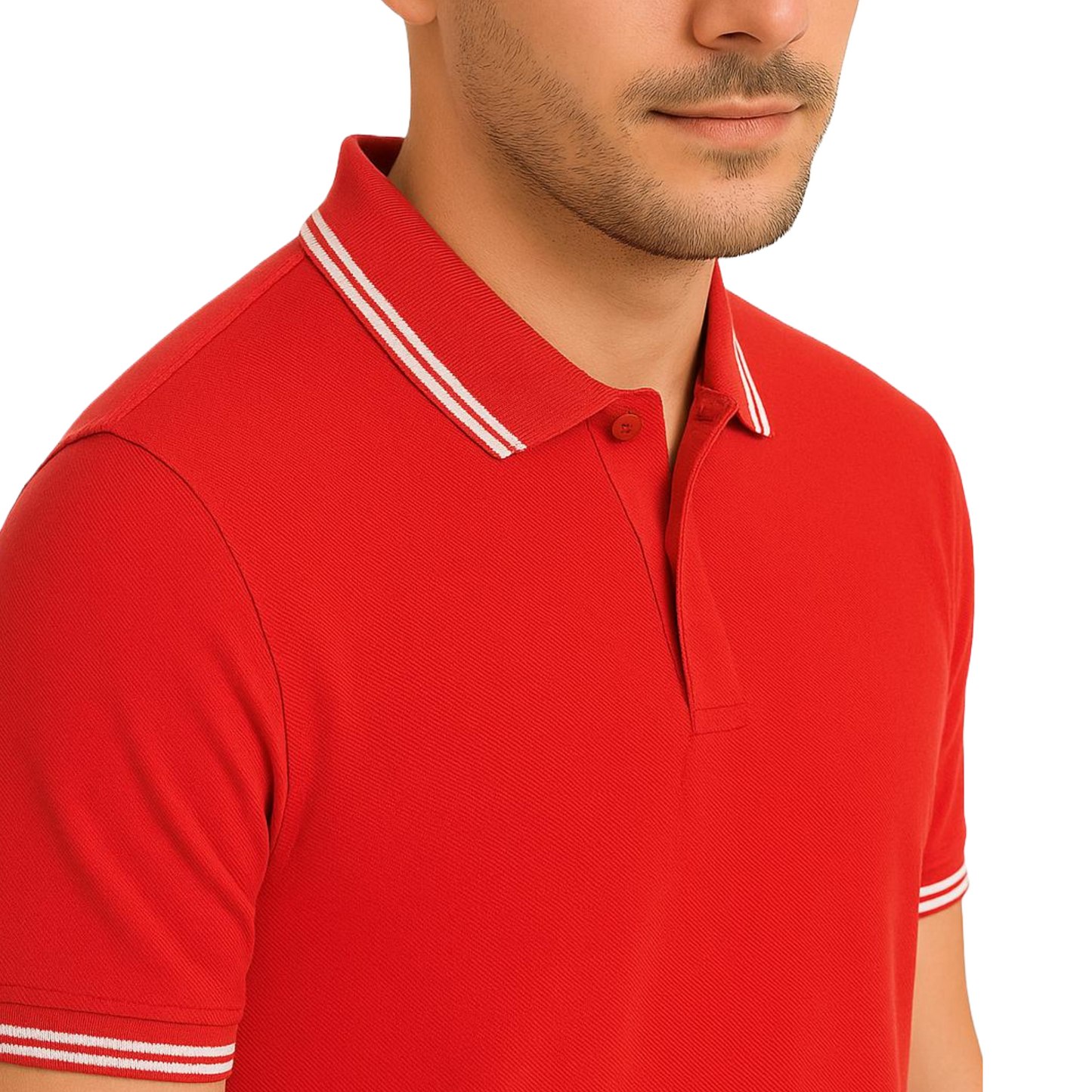 Red Polo Edition Sports Wear